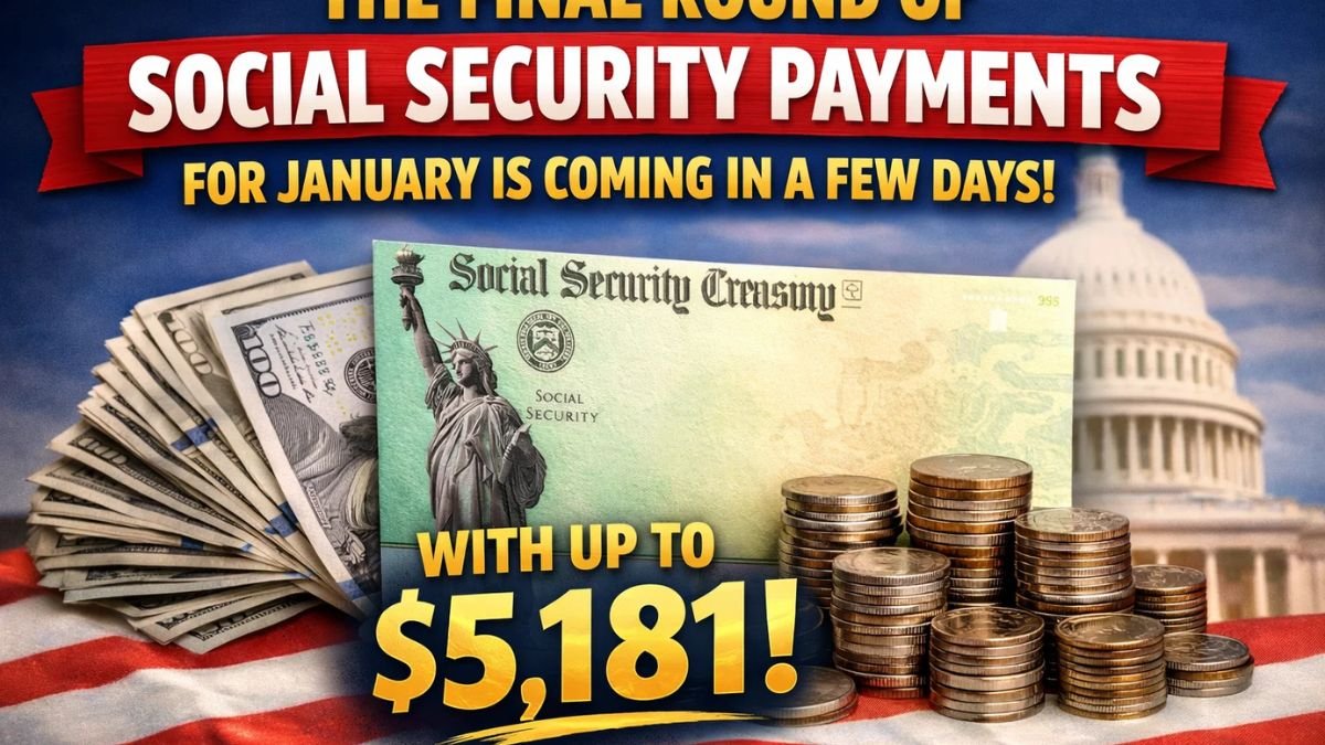 The Final Round of Social Security Payments for January Is Coming in a Few Days With up to $5,181