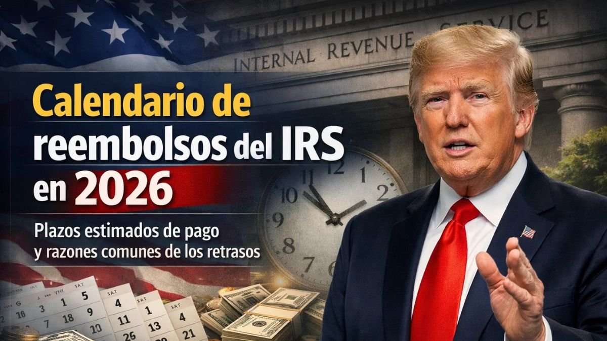 Calendario de reembolsos del IRS en 2026: Plazos estimados de pago y razones comunes de los retrasos.
